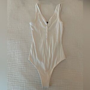 Abercrombie Button Down Tank Body Suit